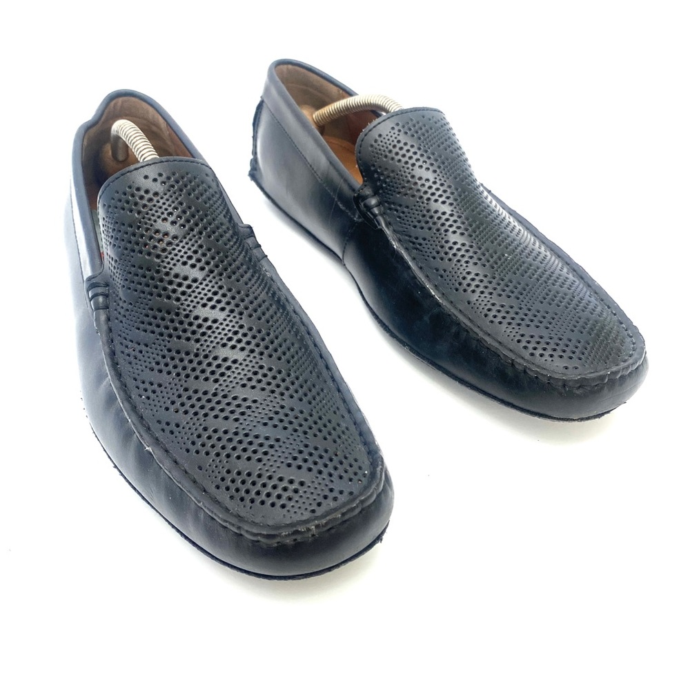 Reaction by Kenneth Cole Men's Black Slip-On Driving Loafer